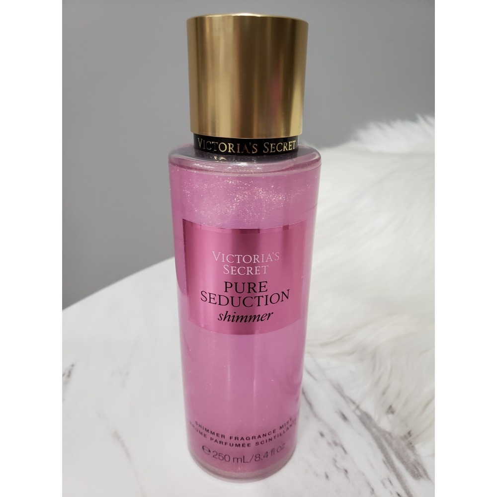 Victoria's Secret Pure Seduction Shimmer F Mist Juiced Plum Crushed Freesia 8.4z